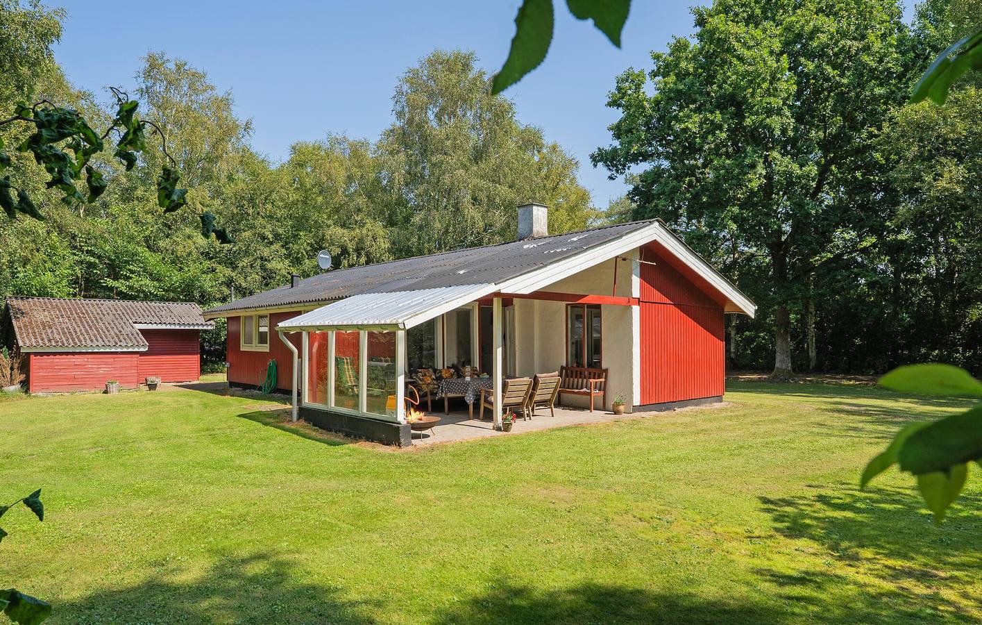 Ferienhaus für 6 Personen mit Garten in Aabybro, Limfjord in Nordjütland