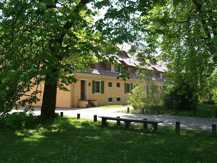 Ferienwohnung für 4 Personen, mit Terrasse und Garten sowie Sauna in Nuthe-Urstromtal