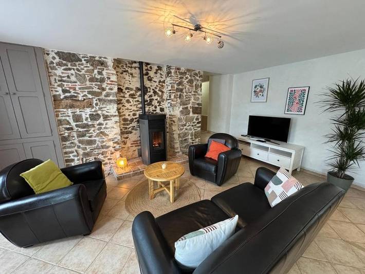 Maison de vacances pour 9 personnes, avec terrasse