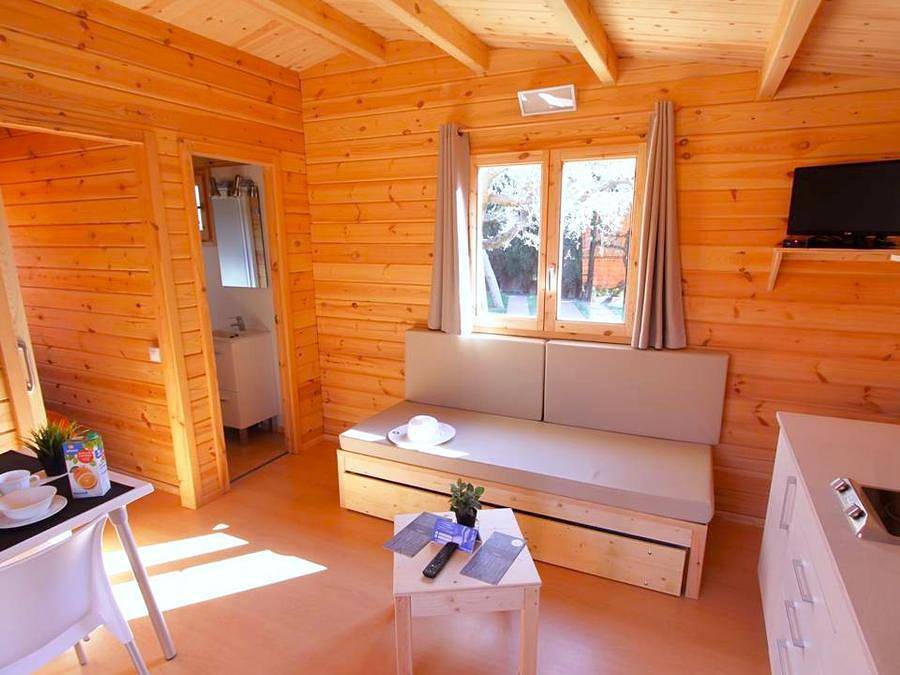 Camping Joan - Bungalow 4 personen - Confort Junior Zwembad in Cambrils, Costa Dorada
