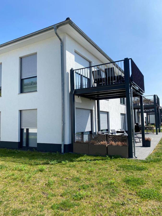 Ferienwohnung für 6 Personen, mit Terrasse und Seeblick sowie Ausblick in der Dübener Heide - 4