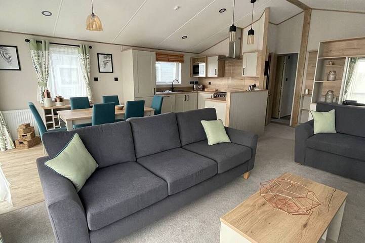 Static caravan for 8 people in East Sussex