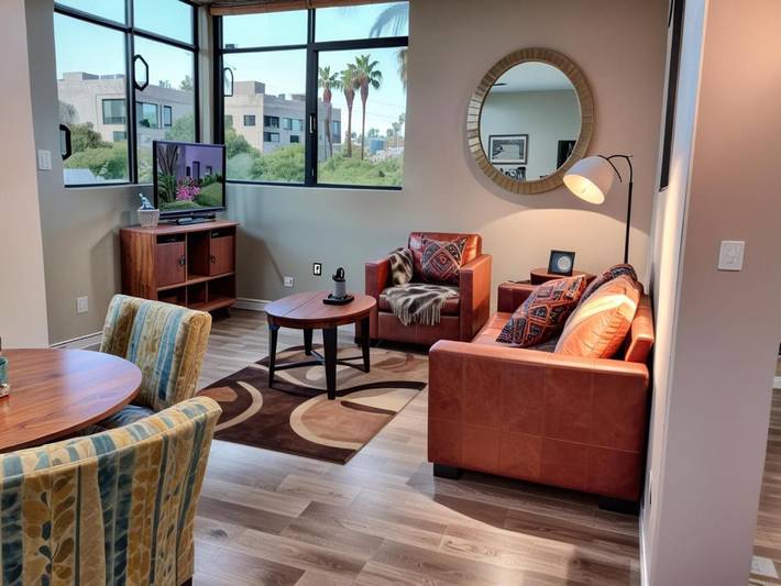 Apartament wakacyjny dla 3 osób, zwierzęta dozwolone w Los Angeles