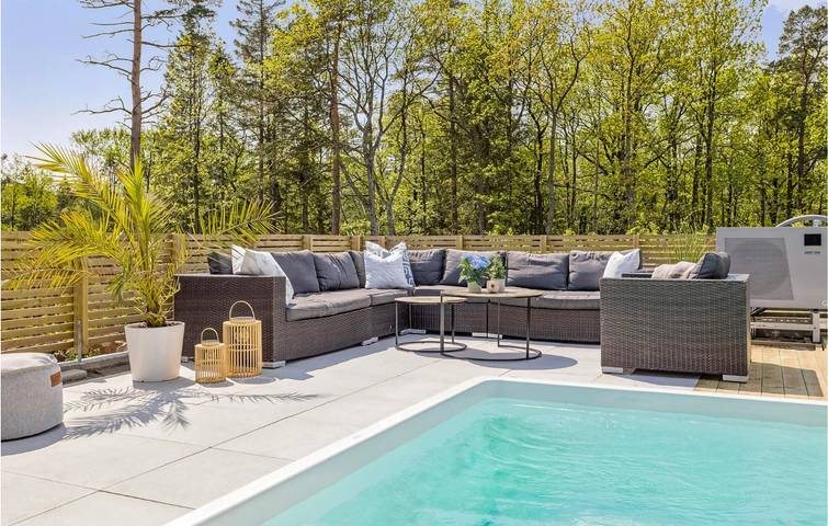 Ferienhaus für 6 Personen, mit Garten und Ausblick sowie Terrasse und Pool in Süd-Norwegen - 2