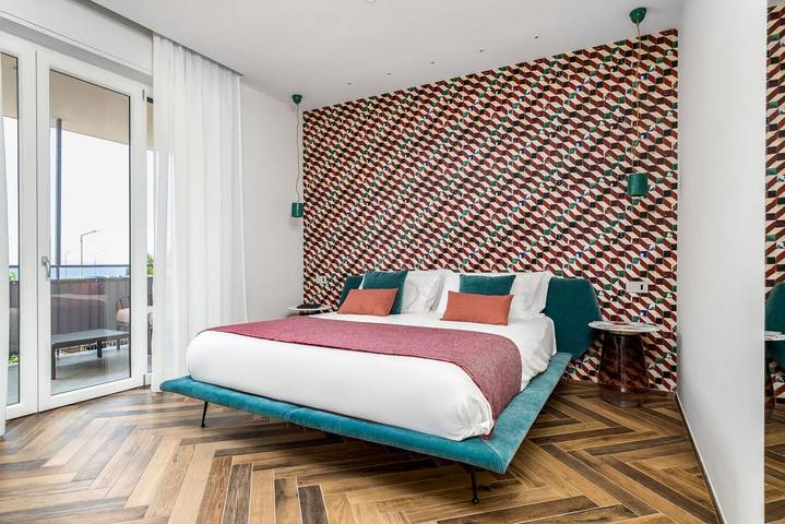 Holiday rental for 4 people, with hot tub and garden as well as balcony in Sorrento