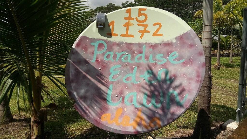 Schönes kleines Ferienhaus auf einem tropischen Obstgarten mit vielen Früchten. in Hawaiian Paradise Park, East Puna