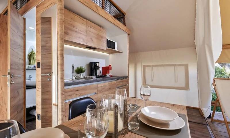 Camping für 4 Personen, mit Garten in Flandern - 4