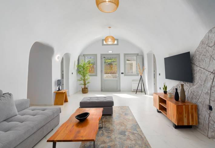 Villa pour 5 personnes, avec jardin à Santorin - 4