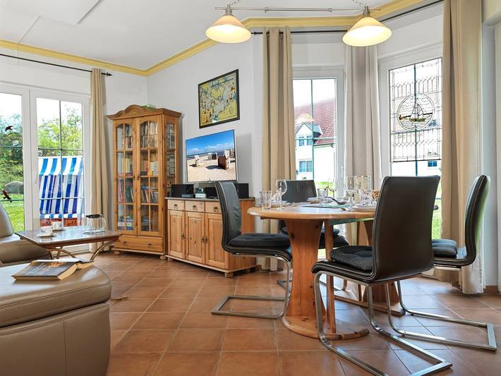Ferienwohnung für 4 Personen, mit Terrasse und Garten sowie Ausblick in Gollwitz - 2