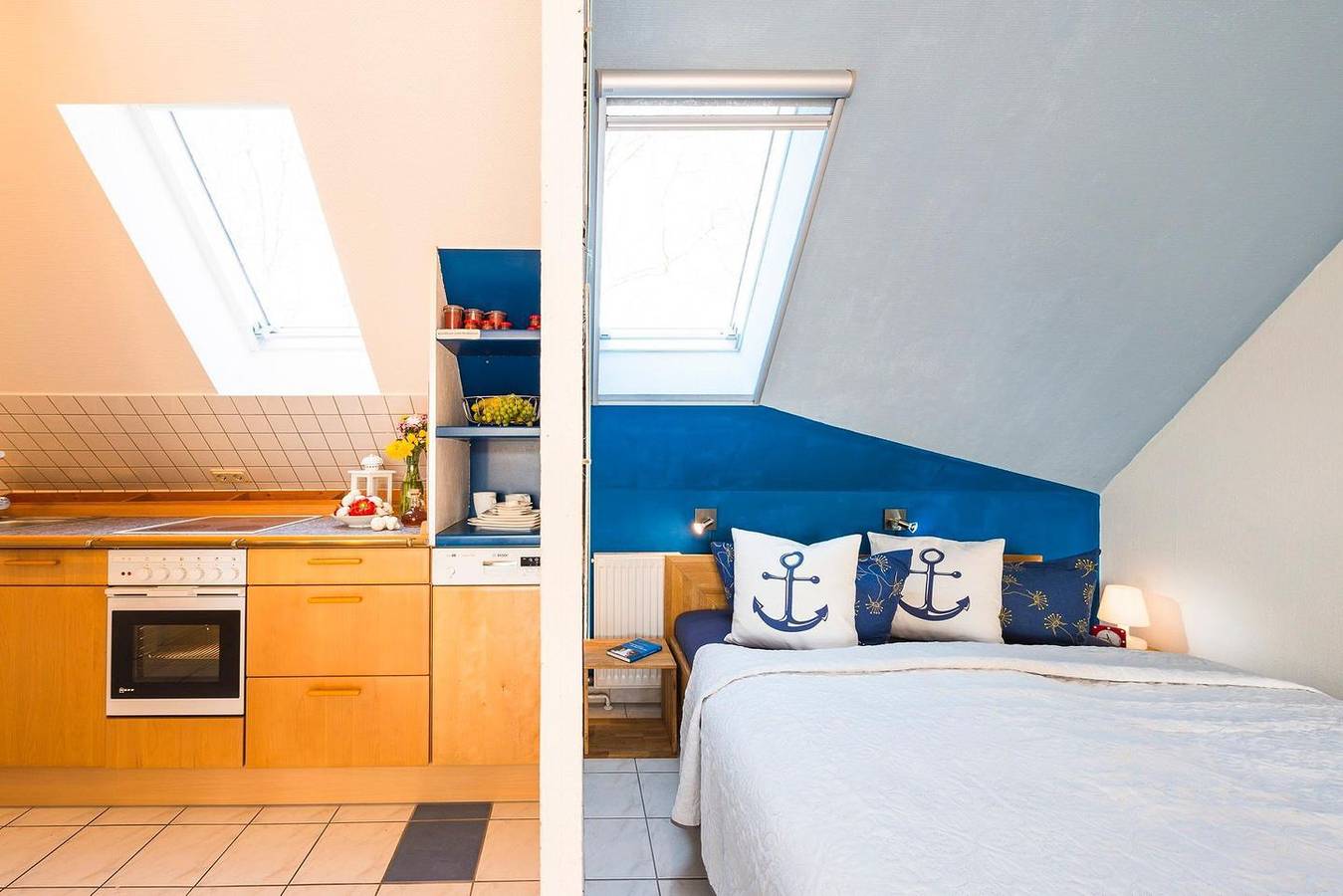 moderne Dachgeschoßwohnung in Strandnähe, foto 13