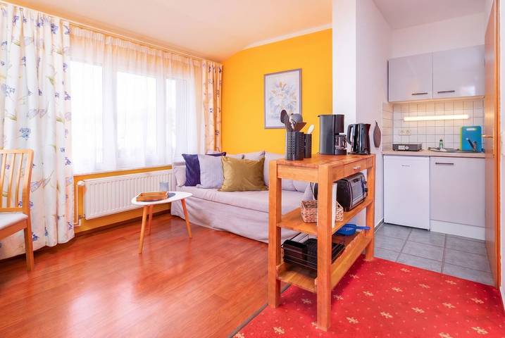 Ferienwohnung für 3 Personen, mit Garten und Ausblick in Thiessow