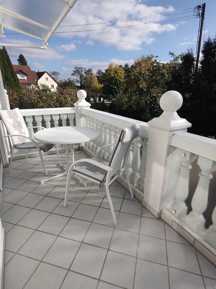 Appartement de vacances pour 2 personnes, avec balcon en Allemagne