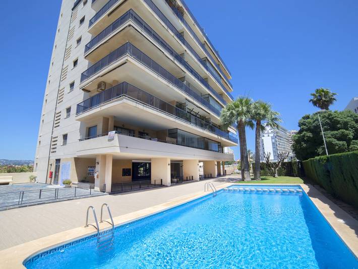 Location de vacances pour 6 personnes, avec bassin pour enfant et jardin à Calpe