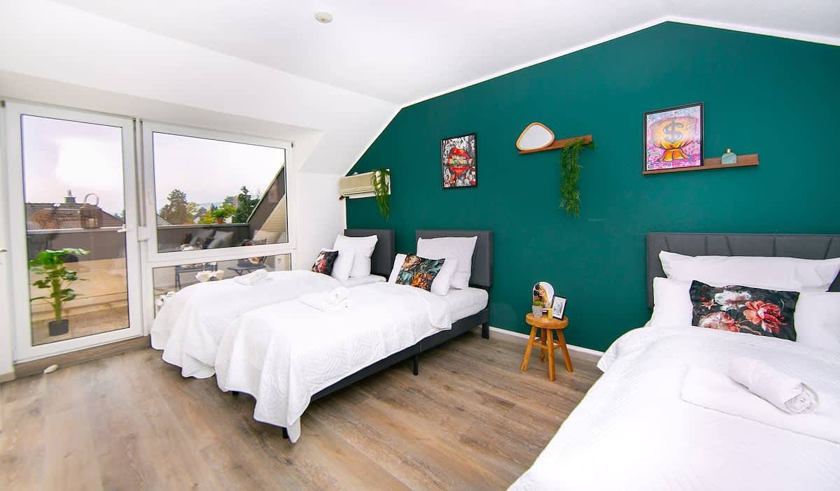 Apartmenthotel für 9 Personen mit Balkon/Terrasse in Koblenz, Osteifel