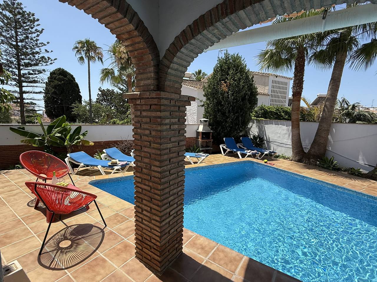 Villa Jazmines in Playa de Burriana, Nerja