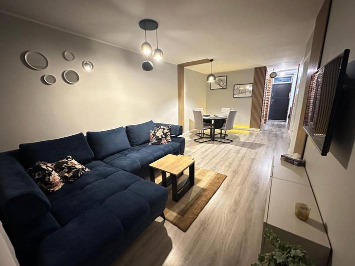 Apartament wakacyjny dla 4 osób, z Balkon i Taras oraz Widok w Przymorze