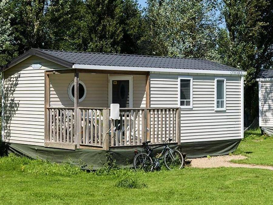 Camping Le Domaine de Mesqueau - Mobilhome 4 personnes - Simply O'hara 3 Pièces 4 Personnes + Tv in Plougasnou, Ceinture Dorée