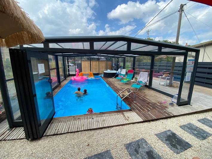 Gîte pour 6 personnes, avec piscine ainsi que terrasse et vue sur le lac, animaux acceptés à Toucy - 3