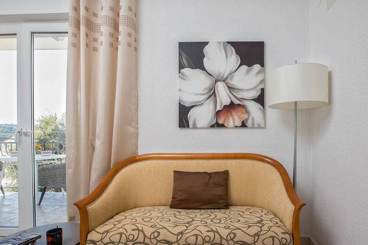 Ganze Wohnung, Comfort Meer Schöne Seaview Apartment mit Balkon, Terrasse & Priv Parkplatz in Zaton, Grad Dubrovnik
