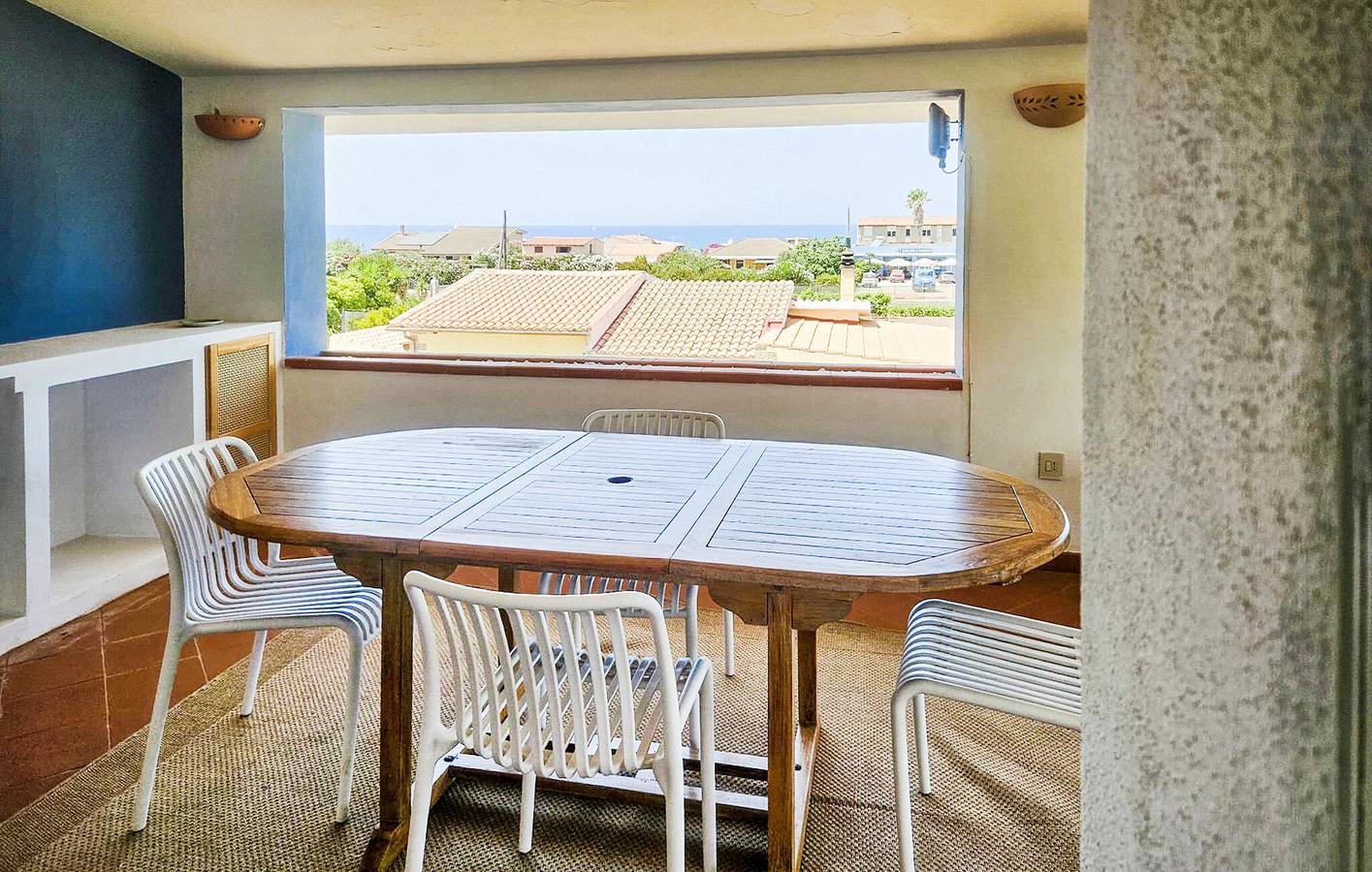 Appartement de vacances entier, Appartement avec vue sur la mer, parking et terrasse in Sorso, Province de Sassari