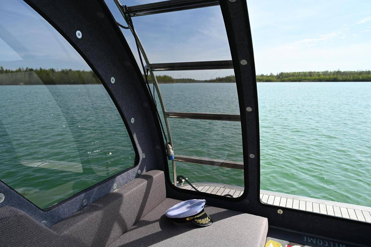 Exklusives Wohnen auf dem Boot in der Marina Lagovida mit direktem Seezugang in Badestelle Lagovida, Großpösna