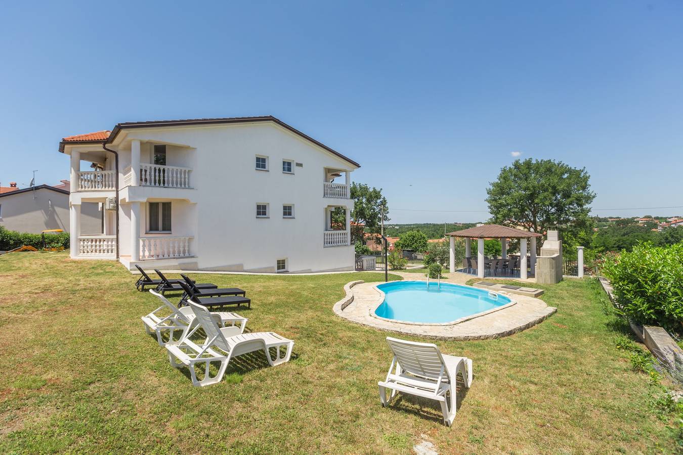 Komfortables Haus mit Terrasse Radmani, Porec K-16440 in Zbandaj, Porec und Umgebung