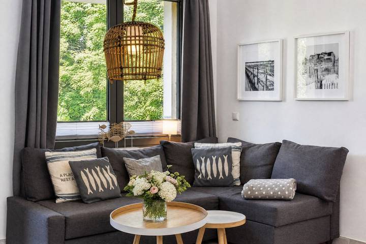 Strandhaus für 3 Personen, mit Balkon und Garten in Baabe, Rügen