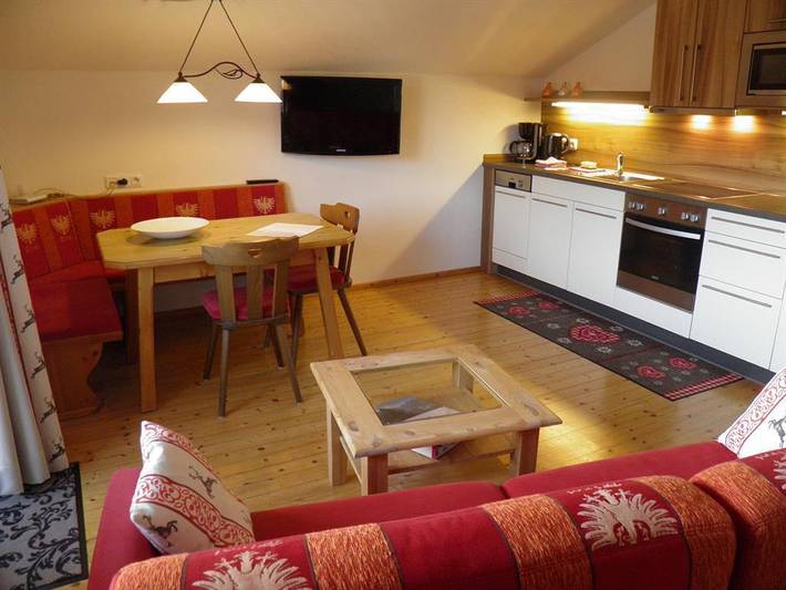 Ferienwohnung für 4 Personen, mit Balkon und Garten sowie Sauna in Wängle - 4