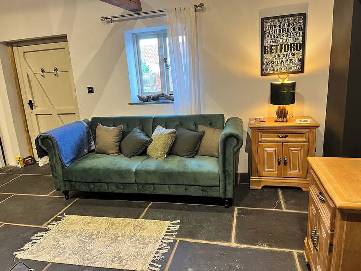 Grange pour 3 personnes avec jardin in Nottinghamshire