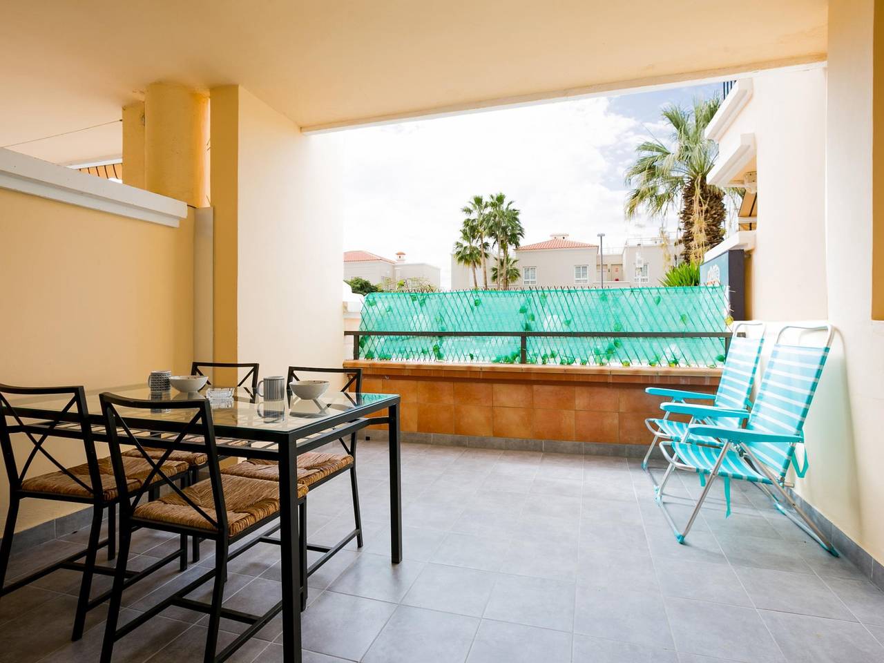 Ganze Ferienwohnung, 412 Yucca Park Zweite Linie zum Strand in Playa del Duque, Adeje