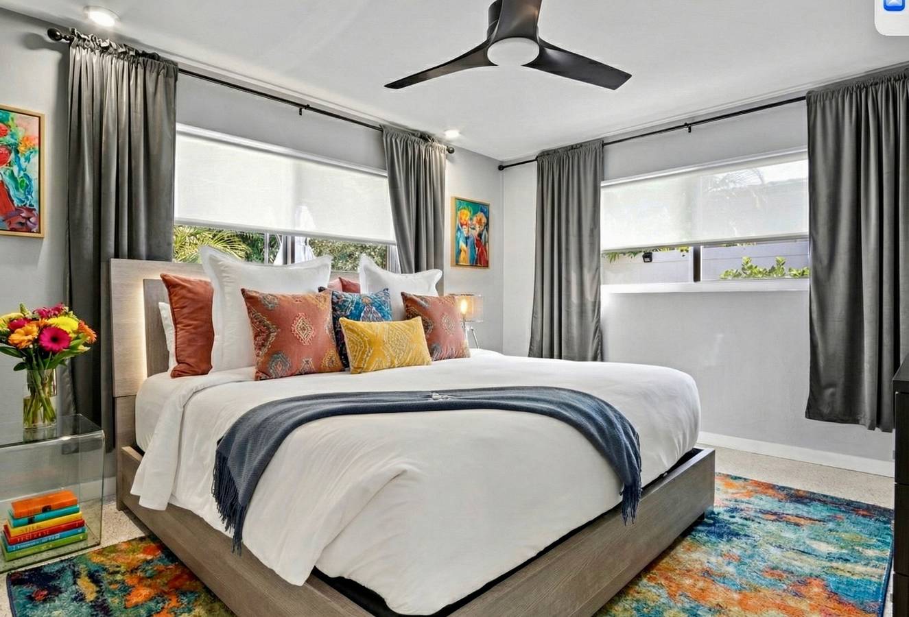Beach Bliss: 10 Mins to Waves, 3Br Oasis with Pool in Oakland Park (Florida), Broward County