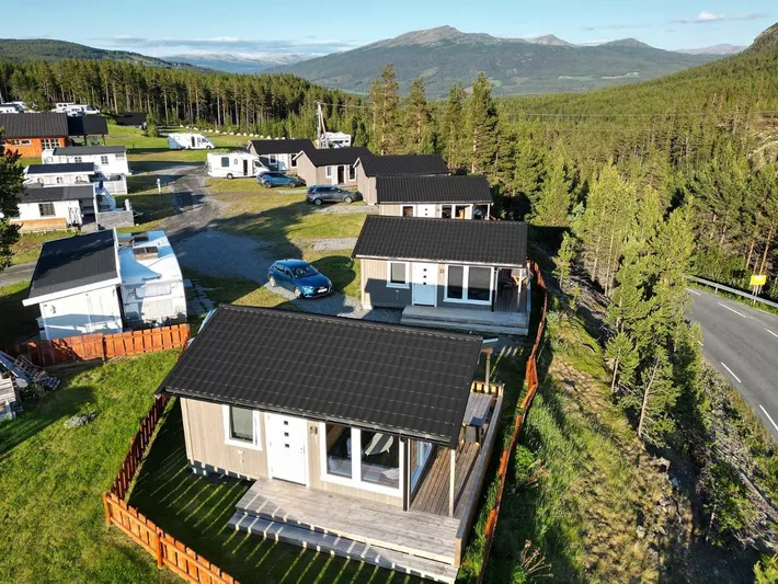 Camping für 4 Personen, mit Ausblick und Terrasse, mit Haustier - 1
