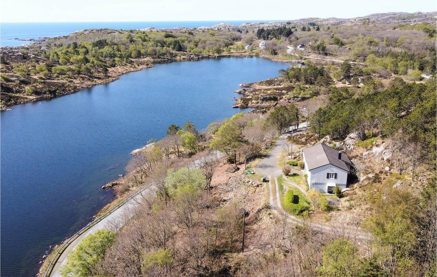 Ferienhaus für 6 Personen mit Terrasse in Lindesnes
