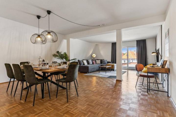 Ferienwohnung für 8 Personen, mit Terrasse und Ausblick in Minden - 4