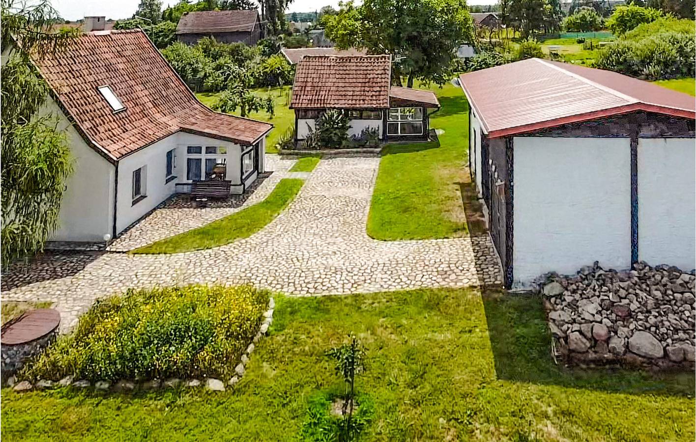 Ferienhaus für 4 Personen mit Garten in Mohrungen, Seenplatte von Ilawa