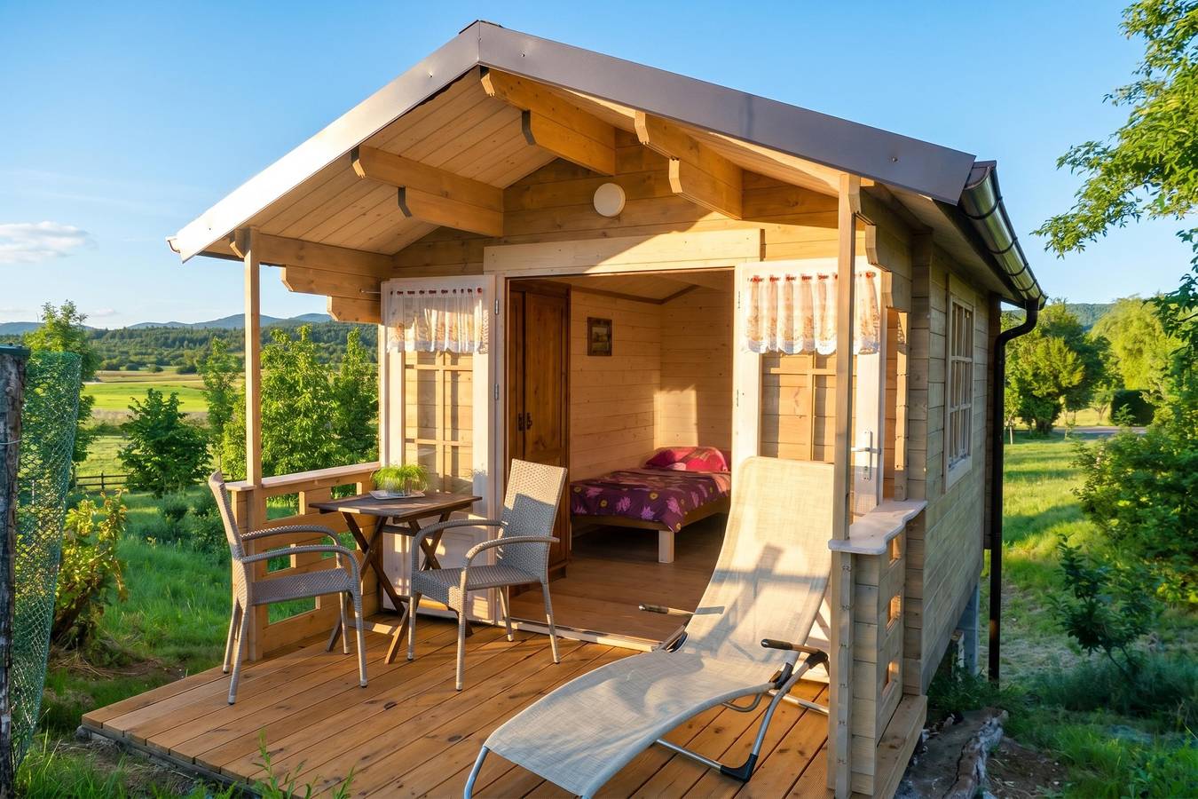 Wohnwagen für 2 Personen mit Terrasse in Innerkrain-Karst