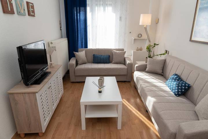 Ferienwohnung für 6 Personen, mit Terrasse und Ausblick in Volos