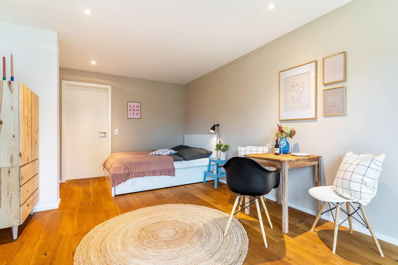 Apartamento entero, Apartamento 'Fewo Kleines Glück' con terraza privada y Wi-Fi in Friesenheim, Selva Negra Central