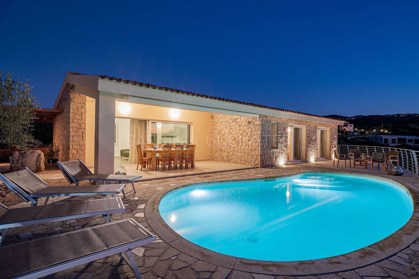 Villa Lysia in La Marinedda, Trinità d'Agultu e Vignola