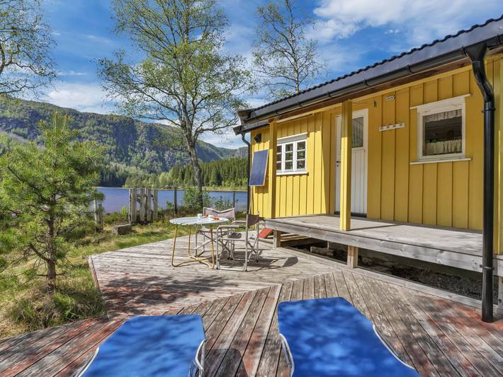 Ferienhaus für 4 Personen, mit Terrasse und Garten sowie Seeblick in Vest-Agder - 2