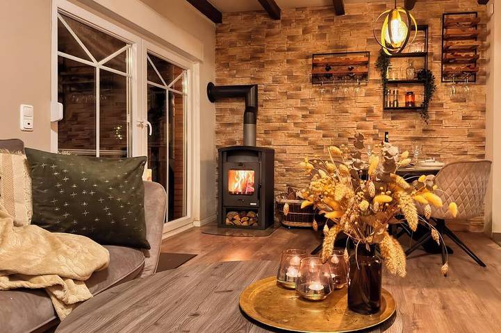 Ferienhaus für 4 Personen, mit Sauna und Garten, mit Haustier