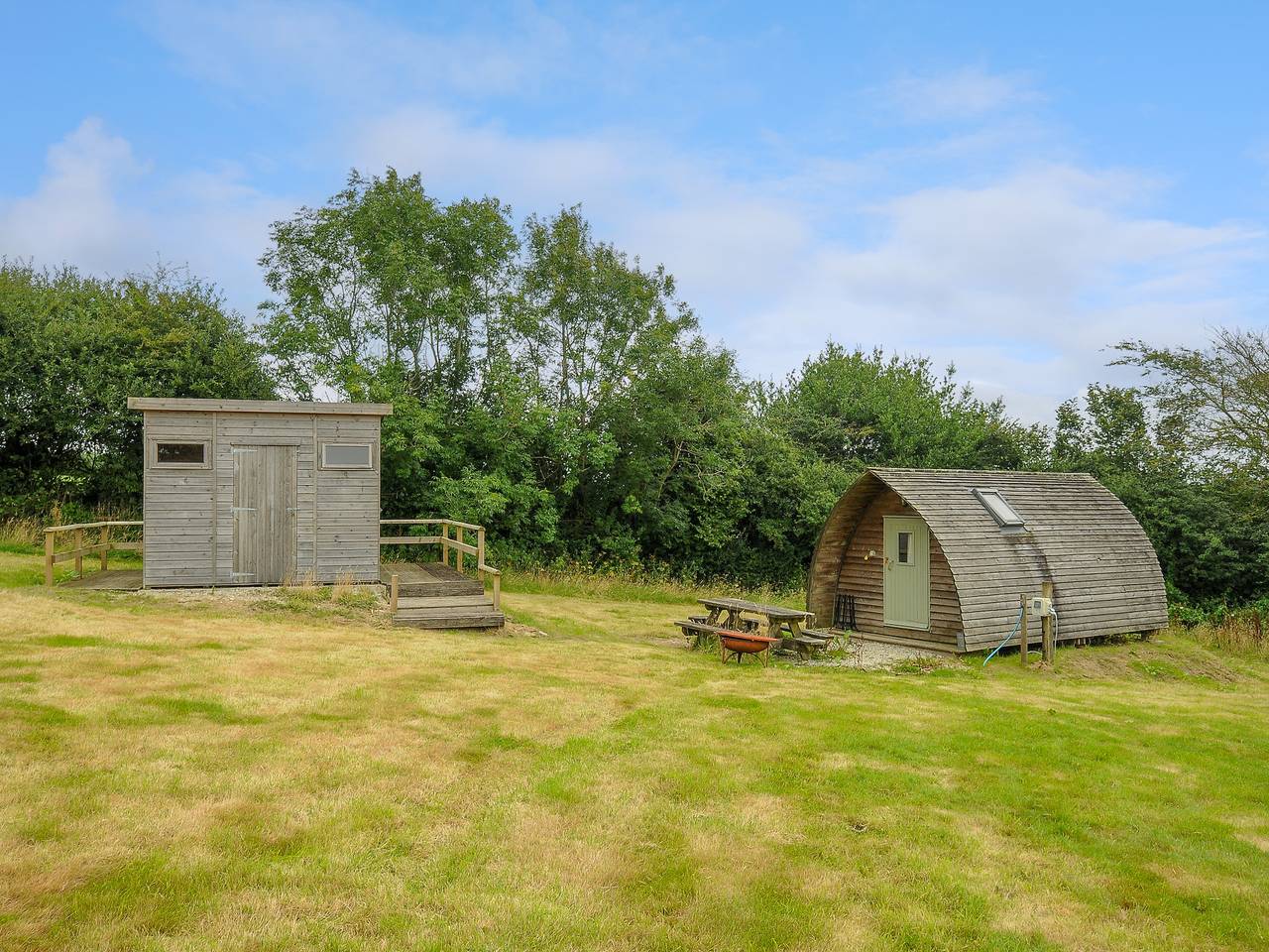 Bull Shed @ Penbugle Organic Farm in Cornwall