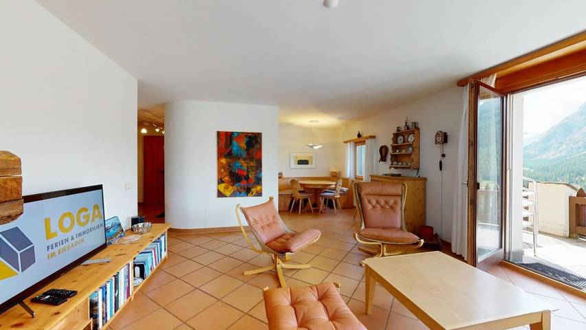 Ganze Wohnung, Abitaziun Murinella - Pontresina in Pontresina, Sankt Moritz
