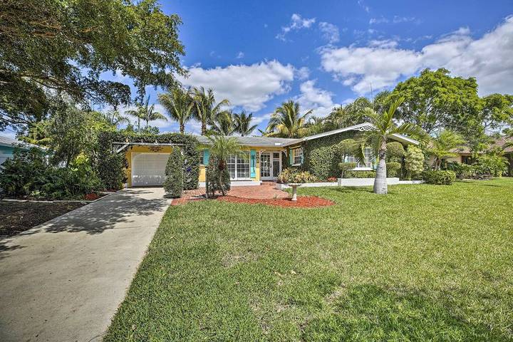 Feriehus for 4 personer, med hage, dyr tillatt i Cape Coral