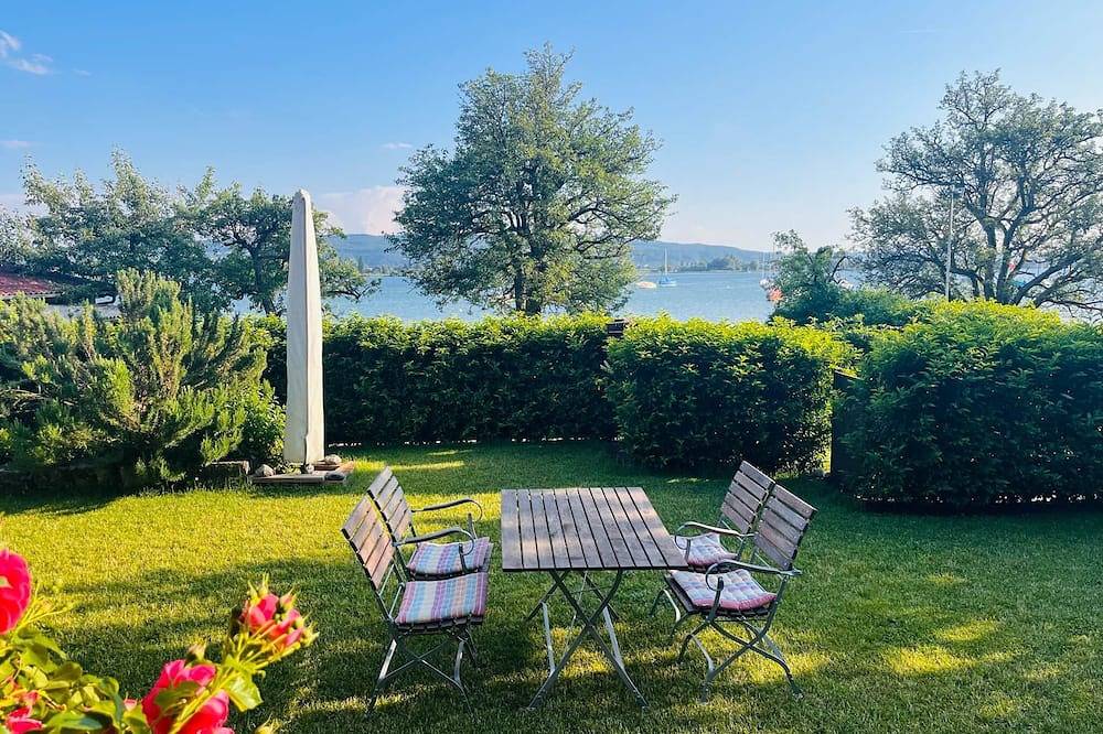 Ganze Wohnung, Gnadenseeblick – 107 m² mit Garten & Terrasse direkt am See in Allensbach, Untersee