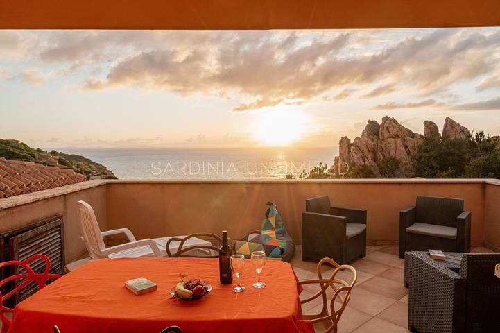 Strandhaus für 5 Personen, mit Balkon und Terrasse auf Sardinien