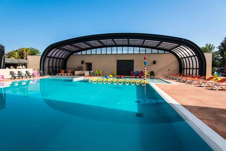 Camping pour 6 personnes, avec piscine ainsi que terrasse et sauna à Le Barcarès - 4