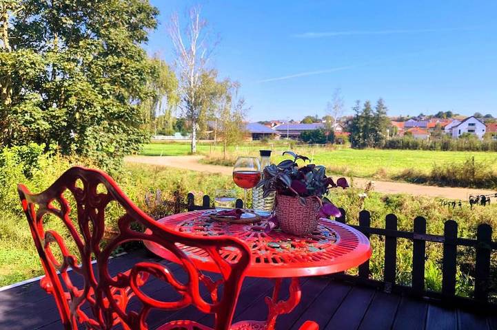 Ferienwohnung für 4 Personen, mit Garten