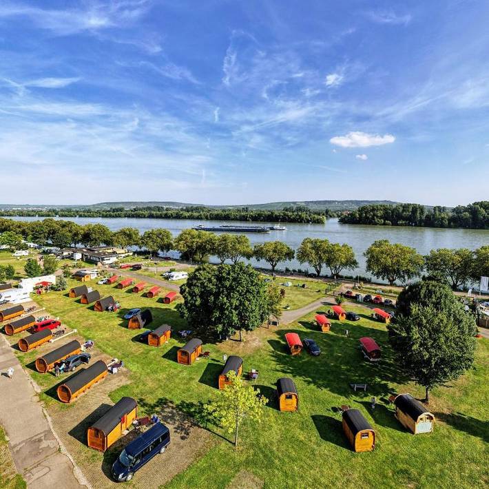 Camping für 2 Personen, mit Terrasse und Garten sowie Ausblick in Hessen