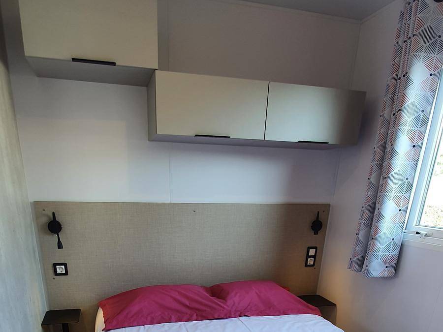 Camping La Roseraie  - Mobilhome 3 personnes - Cottage Duo - 1 chambre : 21m² - Terrasse non couverte 11m² 2/3 pers. in La Baule-Escoublac, Côte d'Amour
